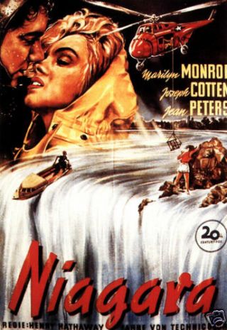 Niagara Marilyn Monroe Vintage Movie Poster 3