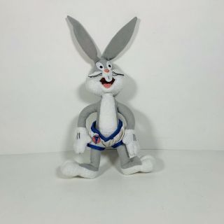 1996 Warner Bros Space Jam Bugs Bunny Plush Mcdonalds Vintage