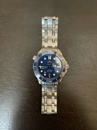 Omega Seamaster Automatic Blue Dial Steel Men 
