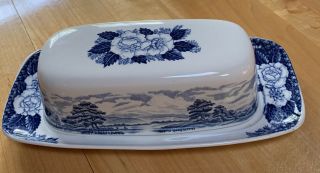 Royal Warwick Lochs Of Scotland – Covered Butter Dish – Loch Leven