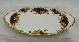 Royal Albert Old Country Roses Bone China 1962 Made In England Regal Tray 10 "