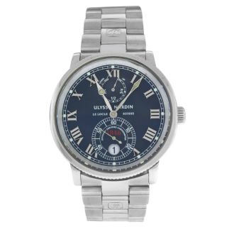 Ulysse Nardin Maxi Marine 263 - 22 Mens Stainless Steel Automatic 38mm Watch