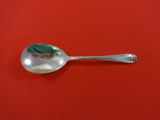 Daffodil By 1847 Rogers Plate Silverplate Berry Spoon 9 "