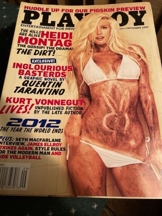Vintage Playboy Collectors Edition September 2009 Heidi Montag