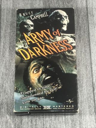 Army Of Darkness (vhs,  1992) Horror Vintage