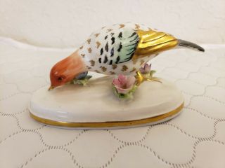 Jt Jones Royal Crown Staffordshire Bird Figurine Fine Bone China England