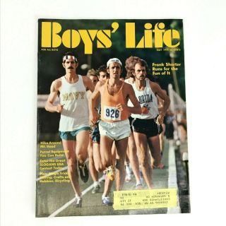 Boys Life Scouts May 1975 Frank Shorter Running Timberline Trail Mt.  Hood