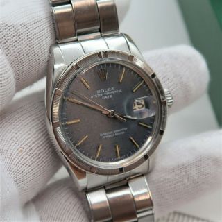 Rolex,  Oyster Perpetual 1501,  1967 Stainless Steel Date/just Men 