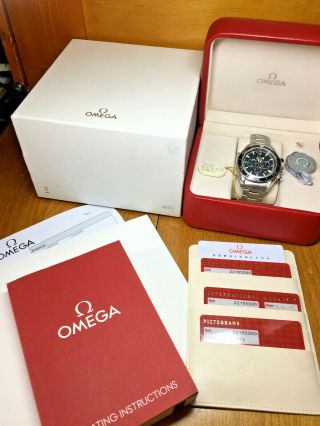 Omega Seamaster Planet Ocean Chronograph Automatic Watch 45.  5mm Ref 2210.  50.  00