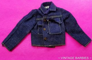 Ken Doll Way Out West 1720 Jacket Htf Vintage 1960 