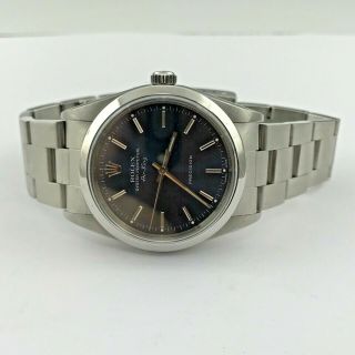 Rolex Oyster Perpetual Air - King Precision Steel Ref.  14000,  Serviced,  Blue Dial