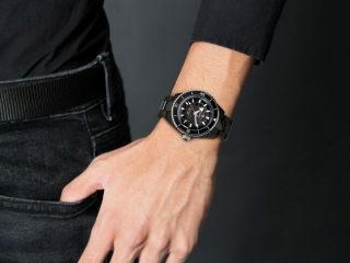 Rado Captain Cook High - Tech Ceramic Black Dial Men ' s Watch R32127152 2