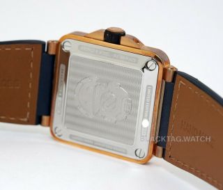 Bell & Ross BR03 - 92 Diver Blue Bronze Wristwatch BR0392 - D - LU - BR/SCA Limited 3