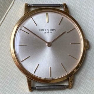 Patek Philippe Calatrava 3468 18kt Yellow Gold Vintage Watch 100 33mm