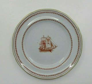 Spode Trade Winds Red Bread & Butter Plate - 6 " - 1002i