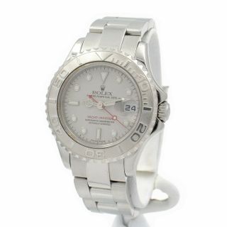 Rolex Ladies Yachtmaster 169622 Wristwatch Platinum & Stainless Steel Nr W1576 - 2