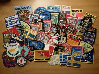 Other Vintage European Souvenir Patches - Travel/destination/cities/tourist - U Pick