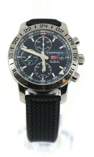 Chopard Mille Miglia Gmt Chronograph Stainless Steel Watch 8992