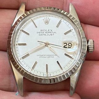 Rolex Datejust Reference 1603 Vintage Watch 100 36mm Fully Serviced