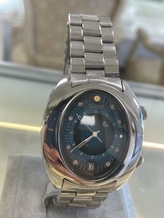 Vintage Jaeger - Lecoultre Memovox Hpg Alarm Wrist Watch Circa 1970