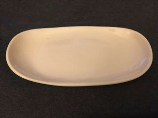 Vintage Iroquois Casual Russel Wright Sugar White Butter Dish Bottom Only No Lid