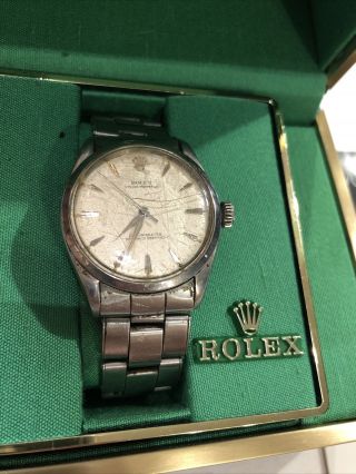 Rolex Oyster - Perpetual Stainless Steel Automatic 1979 ? Box Paperwork 2