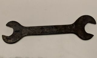 Antique Frank Mossberg Co.  Open End Wrench No.  267 Sae 7/8 ",  3/4 " Rare Usa Made