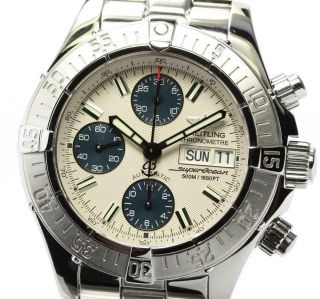 Breitling Ocean A13340 Day - Date Chronograph Automatic Men 