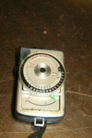 Vintage Sekonic Micro - Leader Handheld Light Meter & Case
