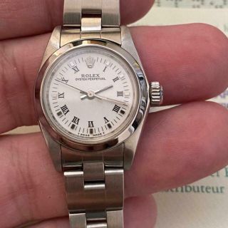 Rolex Oyster Perpetual Reference 67180 Watch 100 26mm Certificate