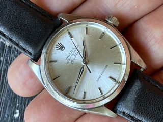 1963 Rolex Oyster - Perpetual Air King 5500 Steel 1530 Automatic Dial