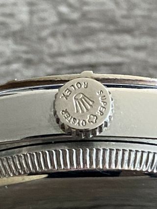 1950 Vintage Rolex Auto Bubble Back Oyster Perpetual Stainless Steel Watch 5015 6