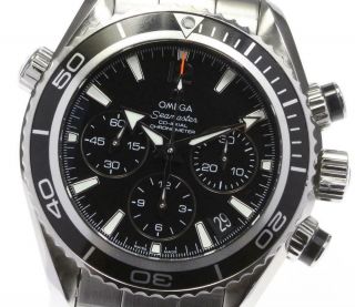 Omega Watch Seamaster Planet Ocean Automatic St.  Steel Chronograph C5