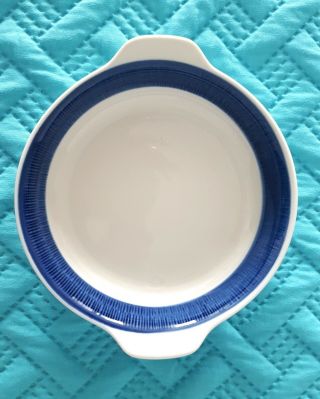 7 ¾” Individual Au Gratin Plate Koka Blue By Rorstrand
