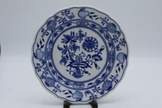 Vintage China Zwiebelmuster Blue Onion Porcelain Plate 7.  5 "
