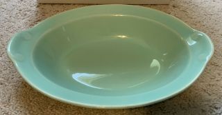 Vintage Luray Pastels 10” Serving Bowl Ts&t Surf Green Luray Exc