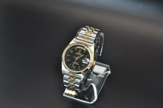 Tudor Prince Date Day 36mm Black Dial Two Tone Automatic Watch - Full Set -