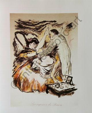 Berthomme De Saint - André Erotic Sex Antique Love Art Vagina Penis Paris 1927