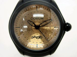 [Unused] CORUM Bubble Paiste 110.  310.  98 Automatic Back Skeleton Men ' s Watch 3