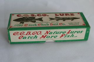 Vintage Creek Chub Jointed Pikie No.  2600 Box Only