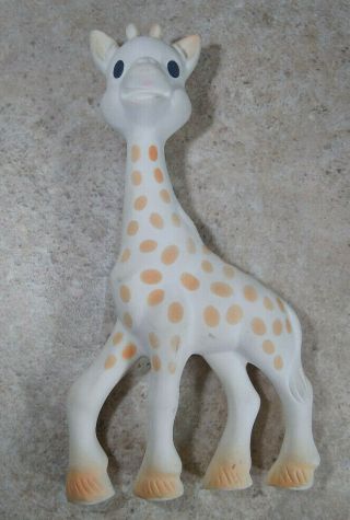 Sophie The Giraffe La Baby Natural Rubber Teether Pacifier Squeaker Vulli