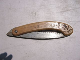 Vintage Folding Pruning Saw,  Blade,  7 " Made By Karl Kuemmerling - Canton,  Ohio -