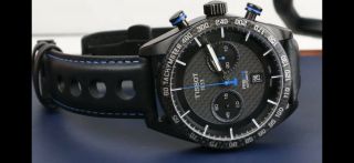 Tissot Automatic Watch Men T100427a Prs 516 Black / Blue