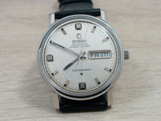 Omega Constellation Day/Date Chronometer Automatic Men ' s Watch 3