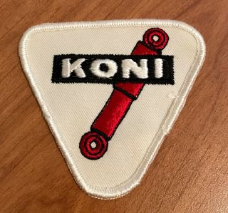 Vintage Koni Shocks Automotive Embroidered Patch