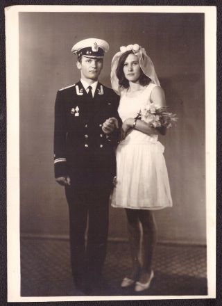 Old Vintage Military Soviet Army Photo Handsome Sailor Young Men Lovable Guy