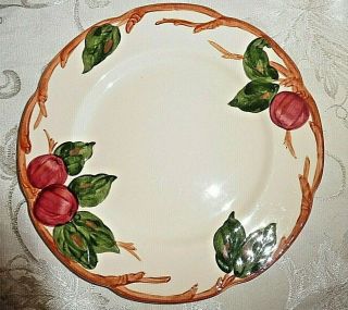 Franciscan Usa Apple Pattern Dinner Plate 9 1/2 Inches