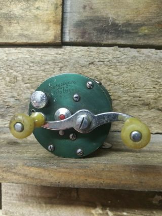 Vintage Shakespeare Classic 1972 Jeweled Bait Casting Reel Made In The Usa