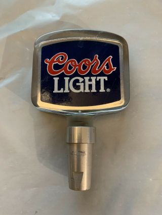 Vintage Lucite Coors Light Beer Tap Handle Pull
