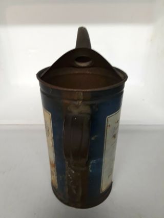 Antique Maytag Company Fuel Mixing Tin Can With Pour Spout Newton Iowa 2